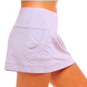 Lucky in Love‎ 12” Undercover Love Bermuda Pocket Lavender Tennis Skirt Large